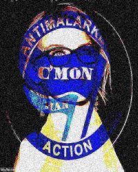 Kylie Antimalarkey action deep-fried 1 Meme Template