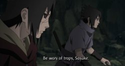 Be wary of traps sasuke Meme Template