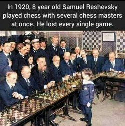 Losing to chess grandmasters Meme Template