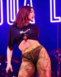 Dua Lipa thicc thighs Meme Template