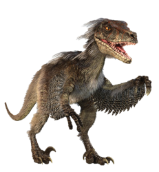 Velociraptor brought a gift Meme Template