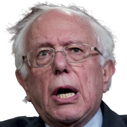 Bernie sanders head 2 png Meme Template
