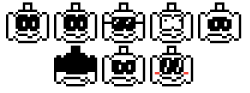 Undertale Pump Sprite Sheet Meme Template