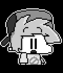 Undertale Boyfriend Sprite D: Meme Template