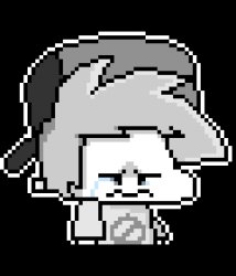 Undertale Boyfriend Sprite Sad Meme Template