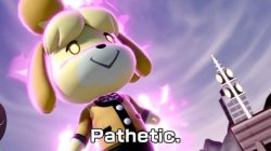 Isabelle Smash Bros. Pathetic Meme Template