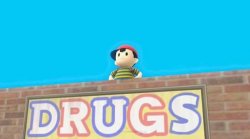 Smash Bros. Ness DRUGS Meme Template