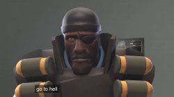 Demoman go to hell Meme Template