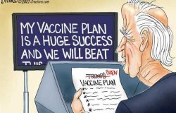 Bidens Vaccine Plan Plagiarism Meme Template