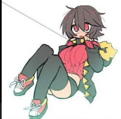 Fell Frisk (female) Meme Template
