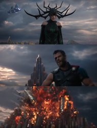 Thor Ragnarok meme Meme Template