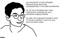 Atheist tricks Meme Template