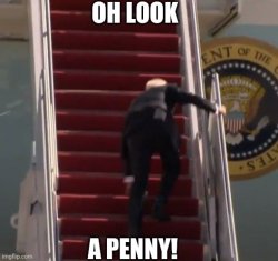 Joe Biden Penny Meme Template