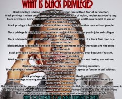 Black privilege Meme Template