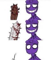 Purple Guy's Afraid Of Needles? Meme Template