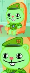 Flippy Wat Meme Template