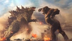 Godzilla vs. Kong Meme Template