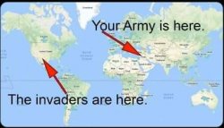 USA invaders Meme Template