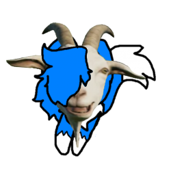 Shoulder Goat Cloud Meme Template