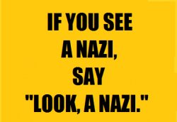 If you see a Nazi Meme Template