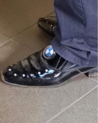 BMW shoes Meme Template
