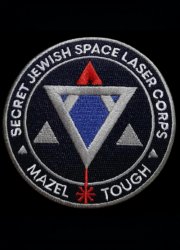 secret jewish space laser corps black headers Meme Template
