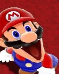 Mario wanna eat Meme Template