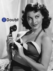 X doubt Ava Gardner phone Meme Template