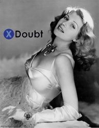 X doubt Rita Hayworth Meme Template