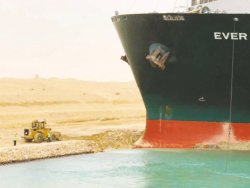 Suez Cargo Ship Meme Template