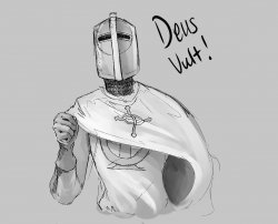 Deus Vult Meme Template