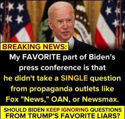 Biden Press Conference Meme Template