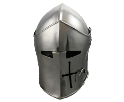 Crusader Helmet Meme Template