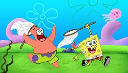 Spongebob Patrick Jellyfish Meme Template