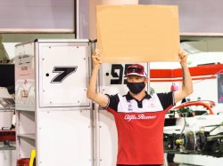 Kimi Holding Cardboard Meme Template