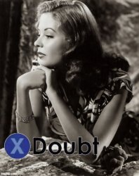 X doubt Jane Greer Meme Template