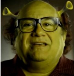 Shrek x Danny devito Meme Template