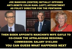 Joe Manchin is the swamp Meme Template