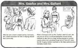 Mrs. Goofus and Mrs. Gallant Meme Template