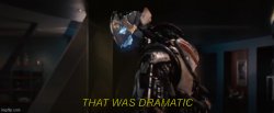 Ultron "That was dramatic" Meme Template
