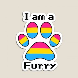 pansexual furry paw Meme Template