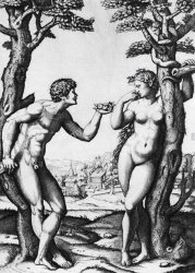 Adam and Eve Meme Template