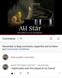 I legitimately want this played at my funeral Meme Template
