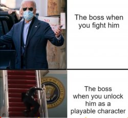Joe Biden v Joe Biden Meme Template