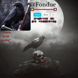 Fondue Crow temp Meme Template