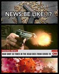 NEWS BE LIKE..!? Meme Template