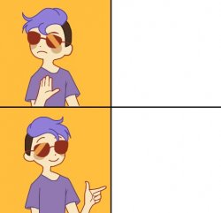 Non-binary drake meme Meme Template