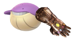 Thanos Wailmer transparent Meme Template