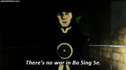 There is no war in Ba Sing Se Meme Template