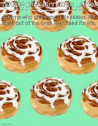 Cinnamon roll template (Thanks Baz00ka :D) Meme Template